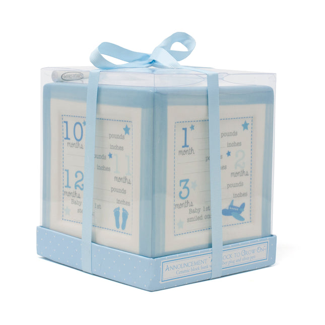 Blue Block to Grow On