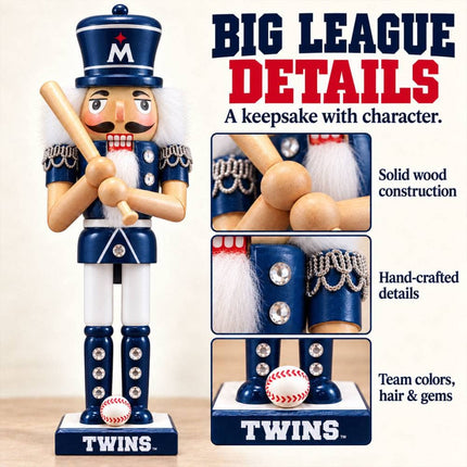 Minnesota Twins - Collectible Nutcracker