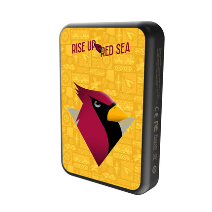 Arizona Cardinals Deco Wireless Mag Power Bank