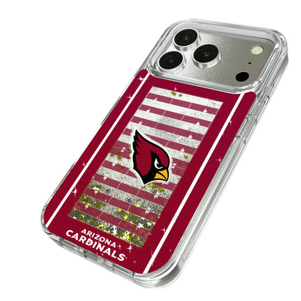 Arizona Cardinals Field Glitter Phone Case for Apple iPhone
