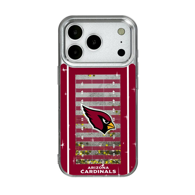 Arizona Cardinals Field Glitter Phone Case for Apple iPhone