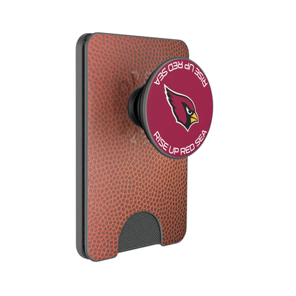 Arizona Cardinals Football PopSockets MagSafe-Compatible PopWallet+