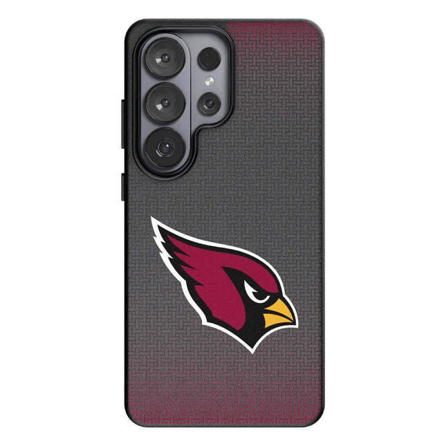 Arizona Cardinals Linen MagSafe Compatible Phone Case for Samsung Galaxy