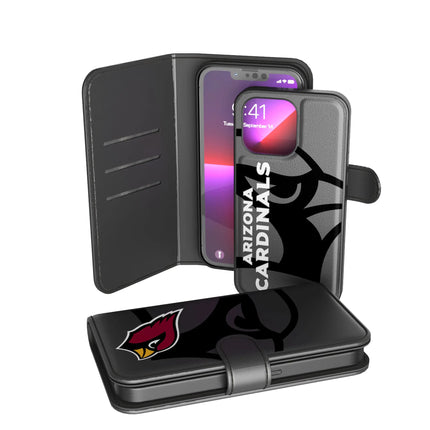 Arizona Cardinals Monocolor Tilt Wallet Phone Case for Apple iPhone