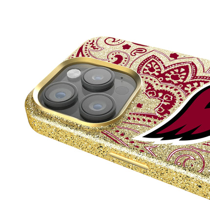 Arizona Cardinals Paisley Bling Phone Case for Apple iPhone