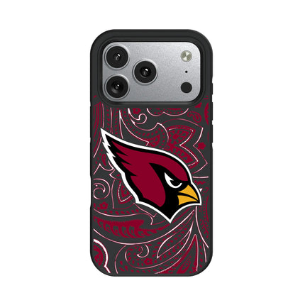 Arizona Cardinals Paisley Bump Phone Case for Apple iPhone