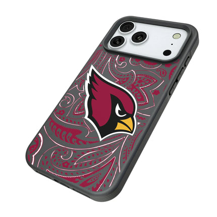 Arizona Cardinals Paisley Bump Phone Case for Apple iPhone