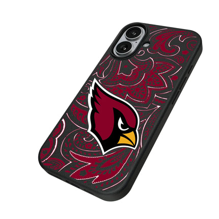 Arizona Cardinals Paisley MagSafe Compatible Phone Case for Apple iPhone