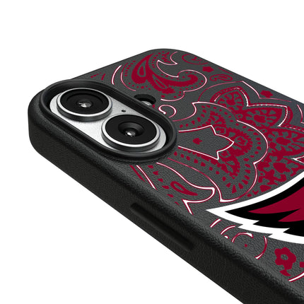 Arizona Cardinals Paisley MagSafe Compatible Phone Case for Apple iPhone