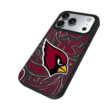 Arizona Cardinals Paisley MagSafe Compatible Phone Case for Apple iPhone