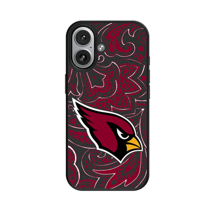 Arizona Cardinals Paisley MagSafe Compatible Phone Case for Apple iPhone