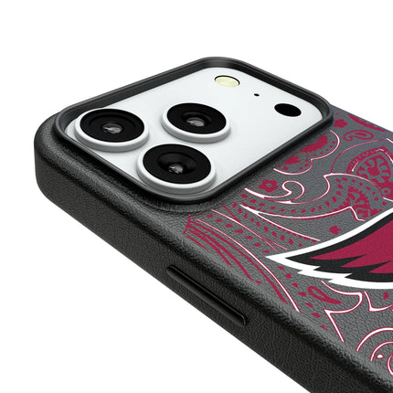 Arizona Cardinals Paisley MagSafe Compatible Phone Case for Apple iPhone