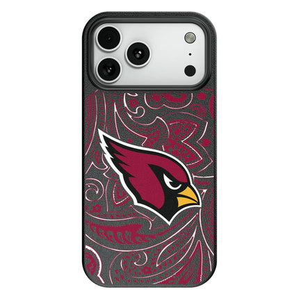 Arizona Cardinals Paisley MagSafe Compatible Phone Case for Apple iPhone