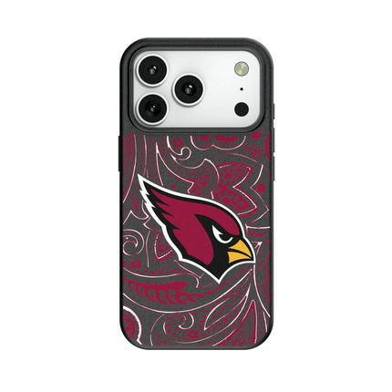 Arizona Cardinals Paisley MagSafe Compatible Phone Case for Apple iPhone