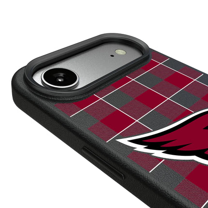 Arizona Cardinals Plaid MagSafe Compatible Phone Case for Apple iPhone