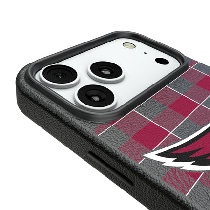 Arizona Cardinals Plaid MagSafe Compatible Phone Case for Apple iPhone
