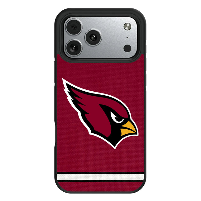 Arizona Cardinals Stripe Bump Phone Case for Apple iPhone