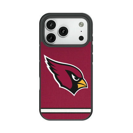 Arizona Cardinals Stripe Bump Phone Case for Apple iPhone