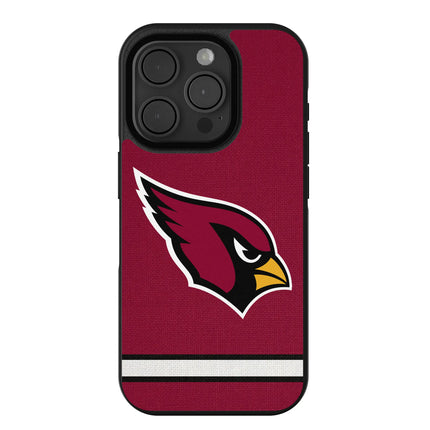 Arizona Cardinals Stripe Bump Phone Case for Apple iPhone