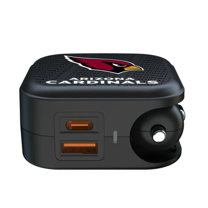 Arizona Cardinals Text Backdrop 2 in 1 USB A/C Charger