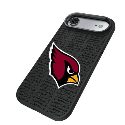 Arizona Cardinals Text Backdrop Bump Phone Case for Apple iPhone