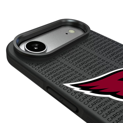 Arizona Cardinals Text Backdrop Bump Phone Case for Apple iPhone