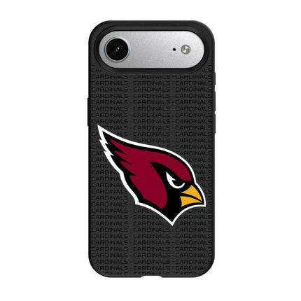 Arizona Cardinals Text Backdrop MagSafe Compatible Phone Case for Apple iPhone