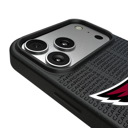 Arizona Cardinals Text Backdrop MagSafe Compatible Phone Case for Apple iPhone