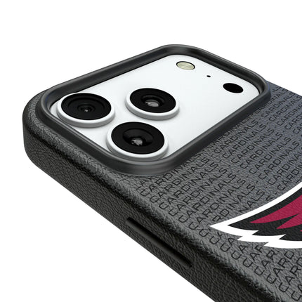 Arizona Cardinals Text Backdrop MagSafe Compatible Phone Case for Apple iPhone