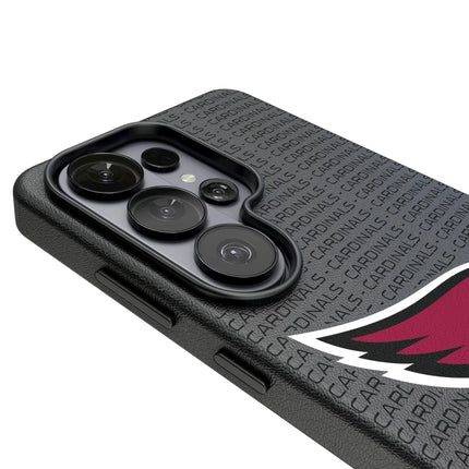 Arizona Cardinals Text Backdrop MagSafe Compatible Phone Case for Samsung Galaxy