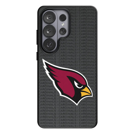 Arizona Cardinals Text Backdrop MagSafe Compatible Phone Case for Samsung Galaxy
