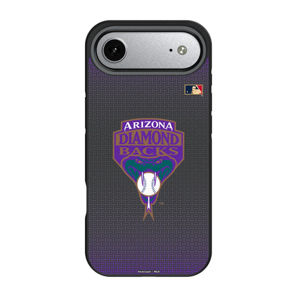 Arizona Diamondbacks 1999-2006 - Cooperstown Collection Linen Bump Phone Case for Apple iPhone
