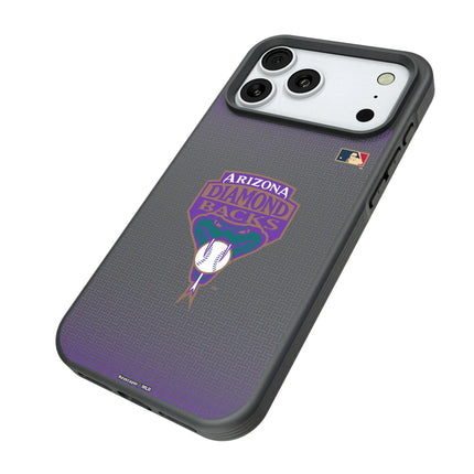 Arizona Diamondbacks 1999-2006 - Cooperstown Collection Linen Bump Phone Case for Apple iPhone