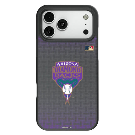 Arizona Diamondbacks 1999-2006 - Cooperstown Collection Linen Bump Phone Case for Apple iPhone