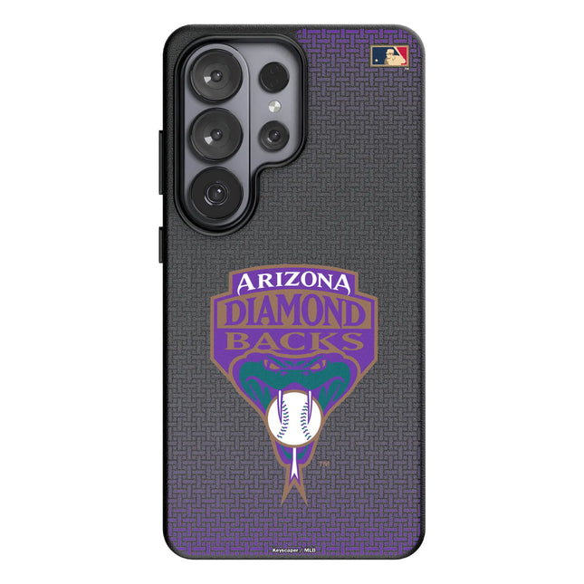 Arizona Diamondbacks 1999-2006 - Cooperstown Collection Linen MagSafe Compatible Phone Case for Samsung Galaxy