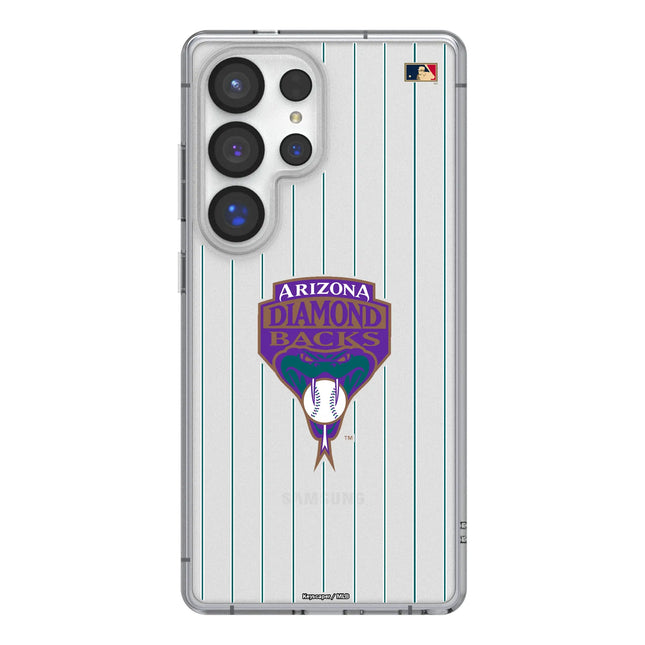 Arizona Diamondbacks 1999-2006 - Cooperstown Collection Pinstripe Clear Phone Case for Samsung Galaxy