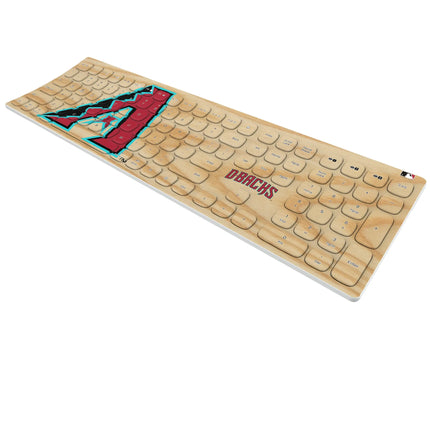 Arizona Diamondbacks Baseball Bat Curved Wireless Keyboard