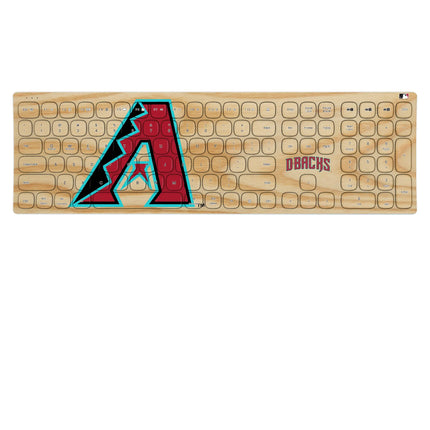 Arizona Diamondbacks Baseball Bat Curved Wireless Keyboard