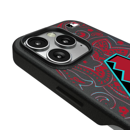 Arizona Diamondbacks Paisley MagSafe Compatible Phone Case for Apple iPhone