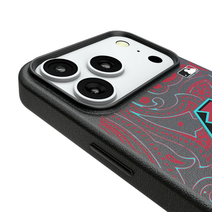 Arizona Diamondbacks Paisley MagSafe Compatible Phone Case for Apple iPhone
