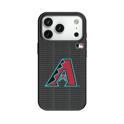 Arizona Diamondbacks Text Backdrop MagSafe Compatible Phone Case for Apple iPhone