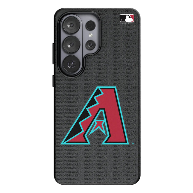 Arizona Diamondbacks Text Backdrop MagSafe Compatible Phone Case for Samsung Galaxy