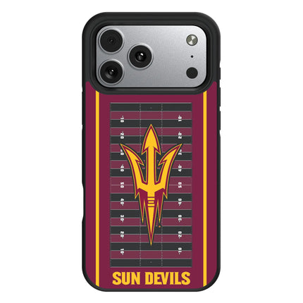 Arizona State University Sun Devils Field Bump Phone Case for Apple iPhone
