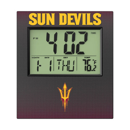 Arizona State University Sun Devils Linen Wall Clock