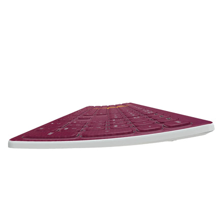 Arizona State University Sun Devils Solid Curved Wireless Keyboard