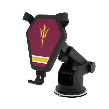 Arizona State University Sun Devils Stripe Wireless Car Charger
