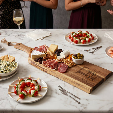 Monogram - Artisan 24" Acacia Charcuterie Board