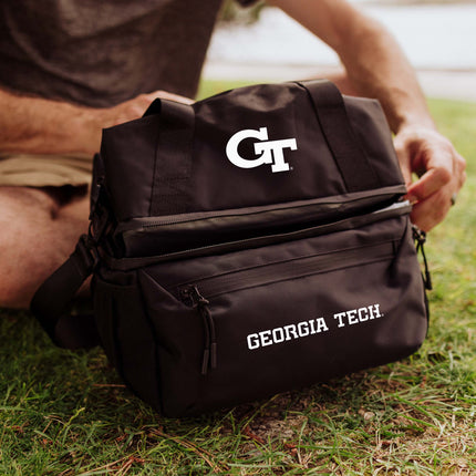 Georgia Tech Yellow Jackets Tarana Recycled Lunch Bag Cooler Utensils