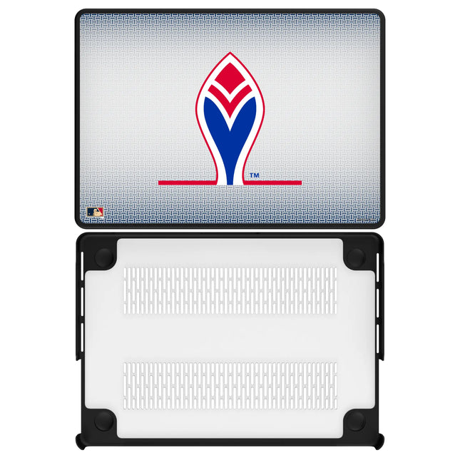 Atlanta Braves 1972-1975 - Cooperstown Collection Linen Laptop Case for Apple MacBook