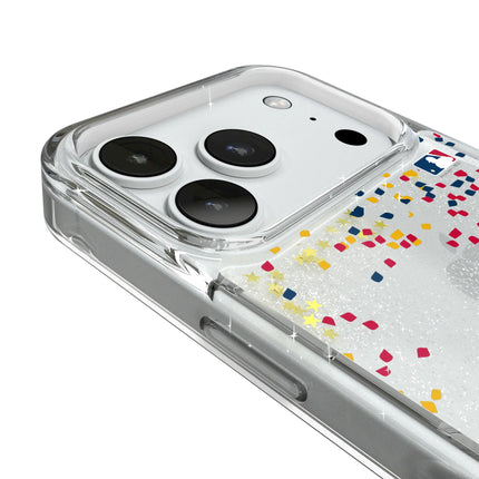 Atlanta Braves Confetti Glitter Phone Case for Apple iPhone